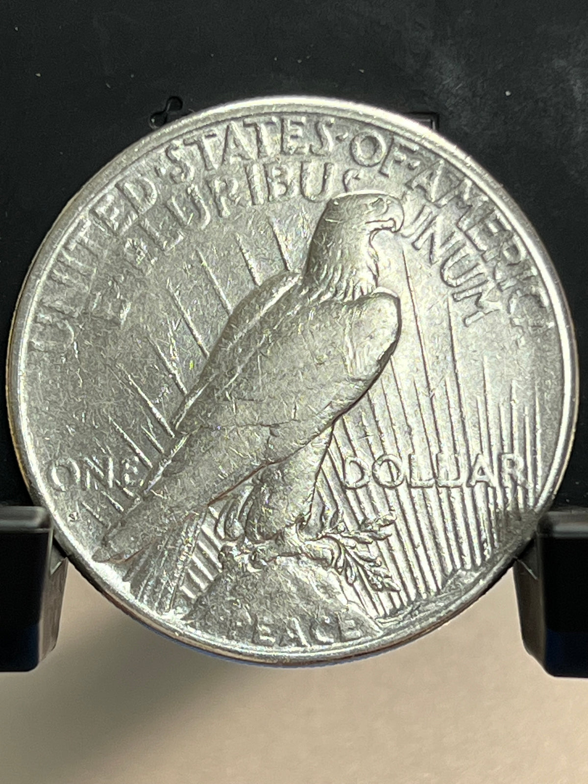 1926-S Peace Silver Dollar Circulated Very Fine Mirror Proof-Like Cartwheel Luster