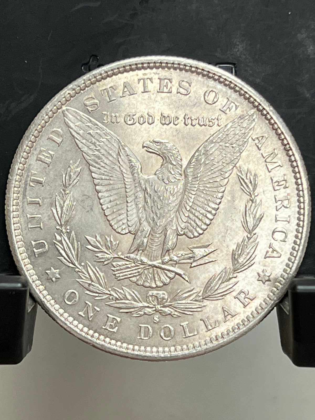 1879-S Morgan Silver Dollar Gem Brilliant Uncirculated Mirror Proof-Like Mint State Cartwheel Luster