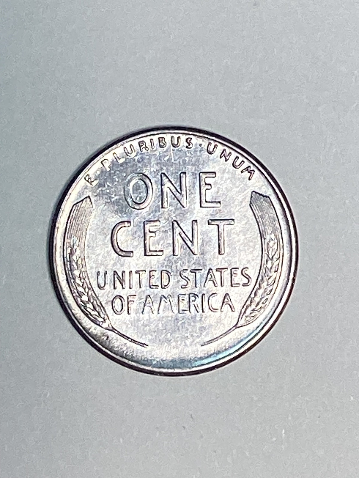 1943-S Lincoln Wheat Steel Cent Gem Brilliant Uncirculated Mint State Coin Rim Error "L" (Liberty)