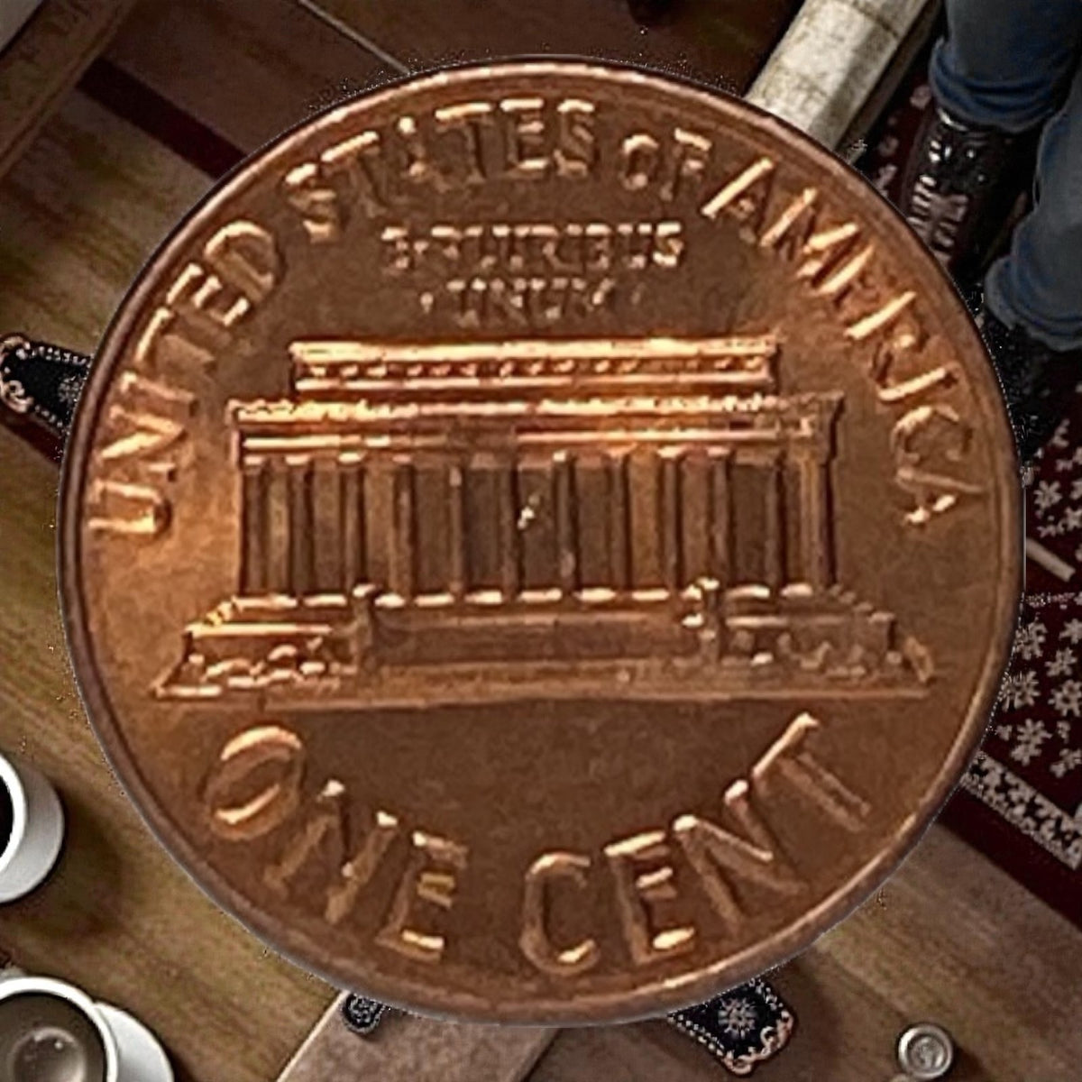 1960-D Lincoln Memorial Cent Circulated Extremely Fine