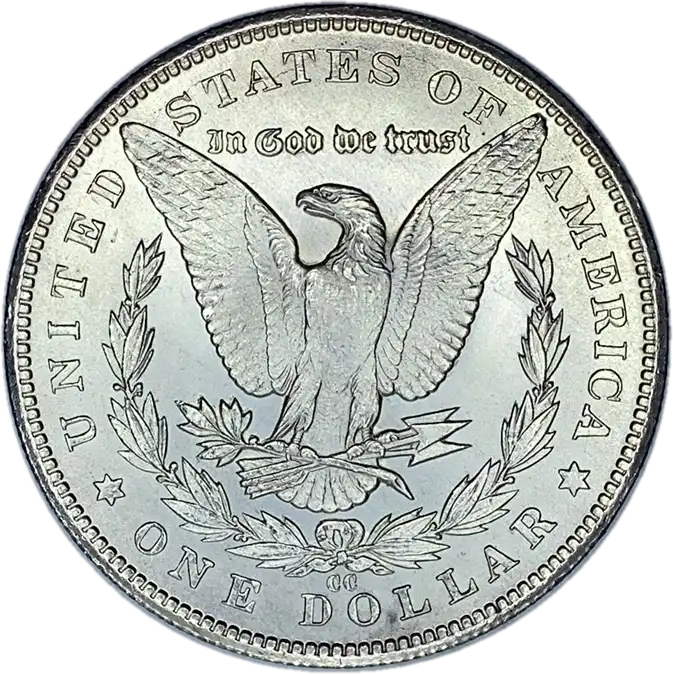 1880-S Morgan Silver Dollar Gem Brilliant Uncirculated MS-64