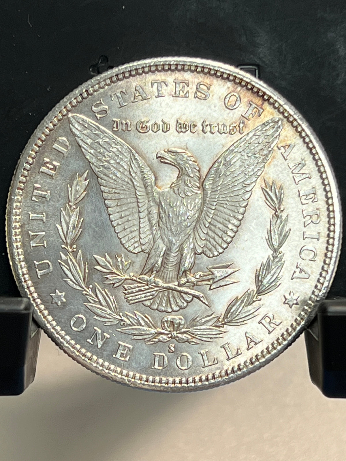 1880-S Morgan Silver Dollar Gem Brilliant Uncirculated Deep Mirror Proof-Like Mint State Cartwheel Luster