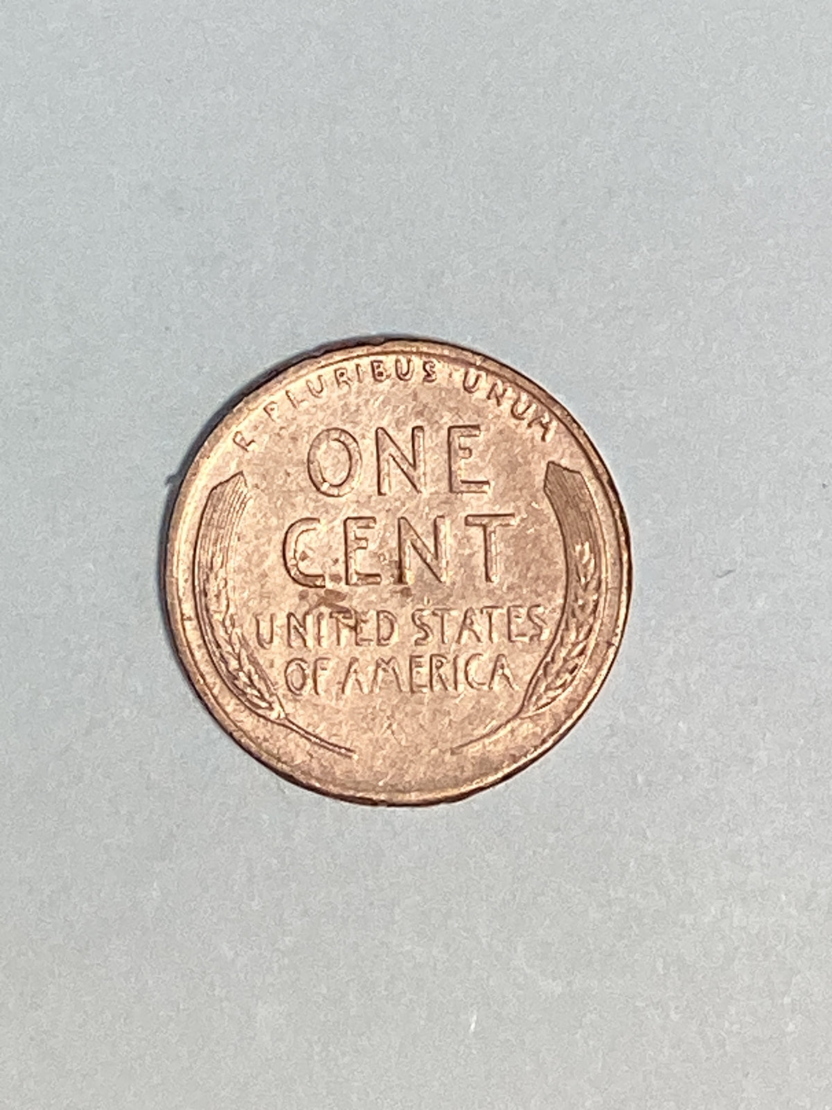 1945-S Lincoln Wheat Cent Circulated Very Fine Coin Rim Error "L" (Liberty)