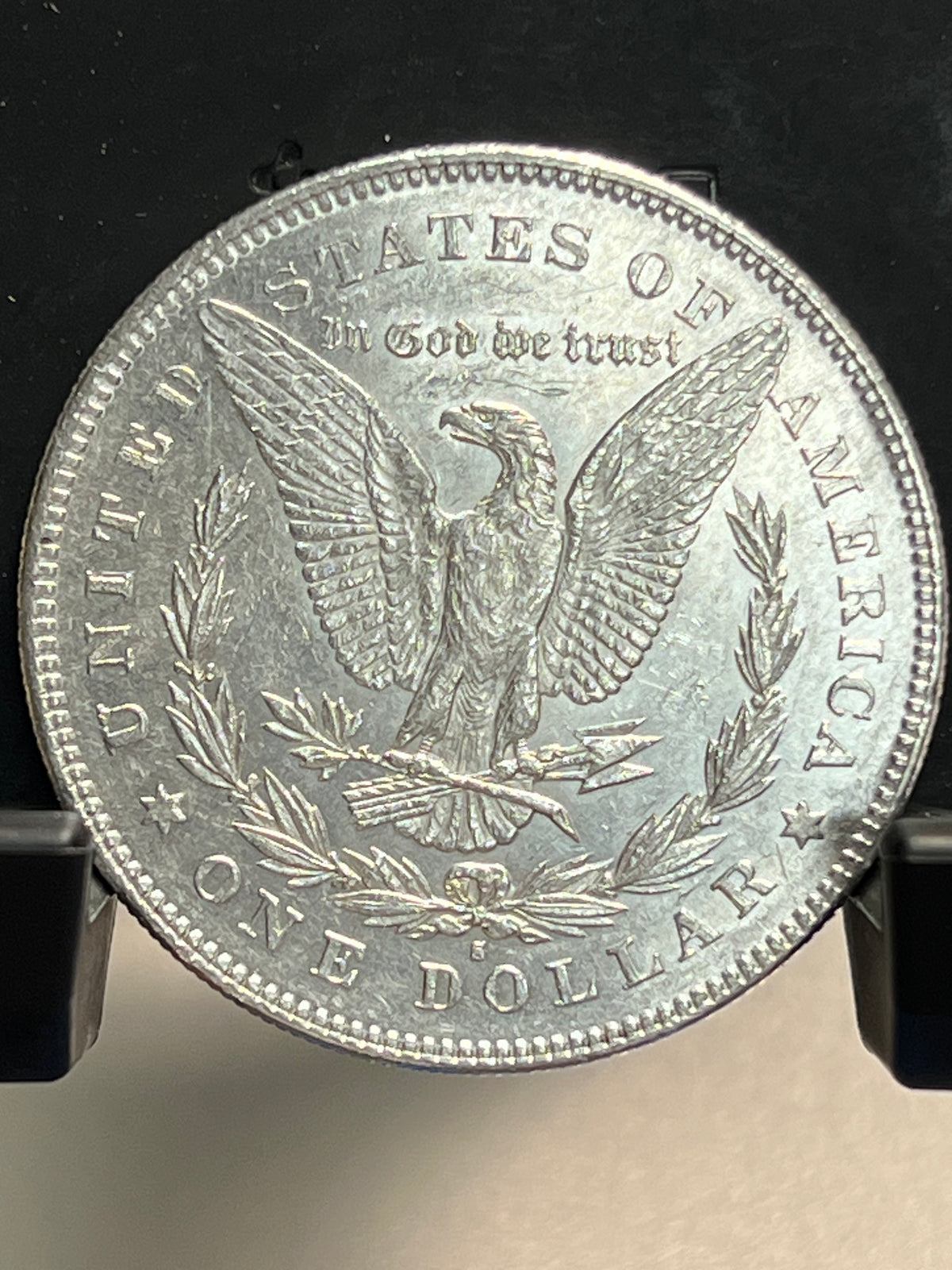 1878-S Morgan Silver Dollar About Uncirculated Mirror Proof-Like Cartwheel Luster