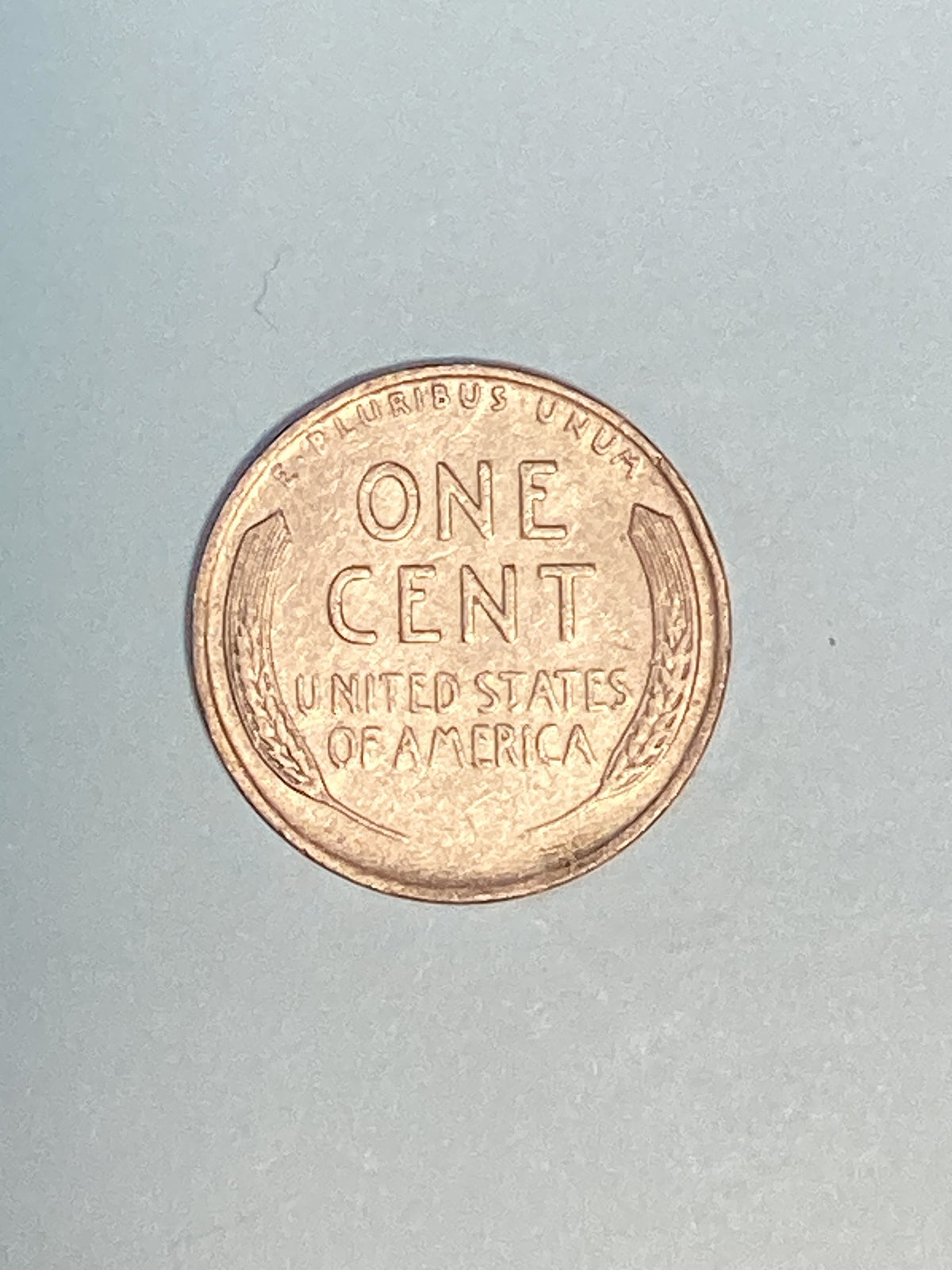 1944-S Lincoln Wheat Cent WW II Circulated Extremely Fine Coin Rim Error "L" (Liberty)