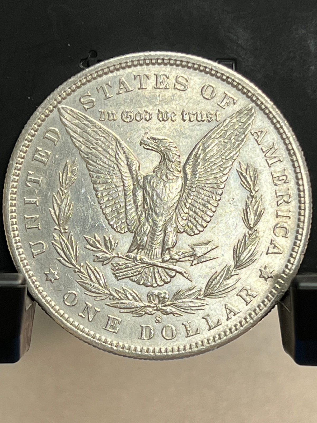 1881-S Morgan Silver Dollar Circulated Extremely Fine Mirror Proof-Like Cartwheel Luster