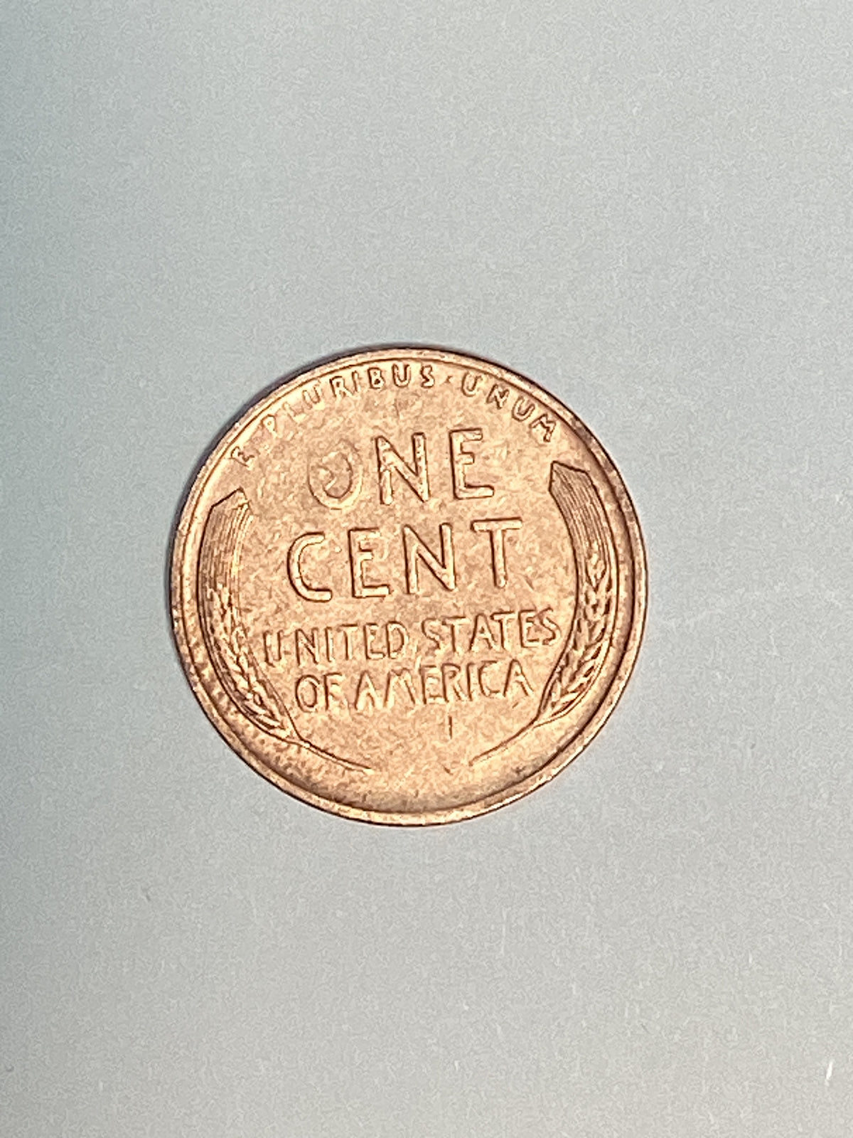 1944-S Lincoln Wheat Cent WW II Circulated Extremely Fine Coin Rim Error "L" (Liberty)