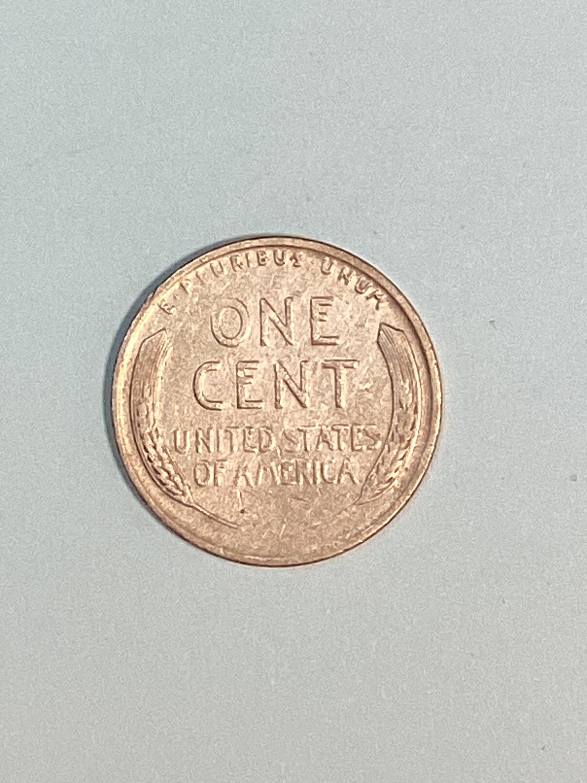 1944-S Lincoln Wheat Cent WW II Circulated Very Fine Coin Rim Error "L" (Liberty)