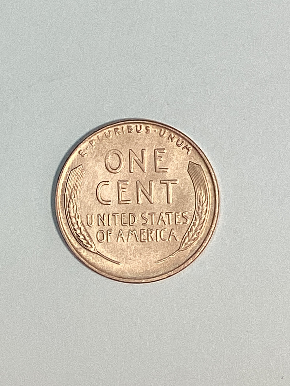 1944 Lincoln Wheat Cent Circulated Extremely Fine Coin Rim Error "L" (Liberty)