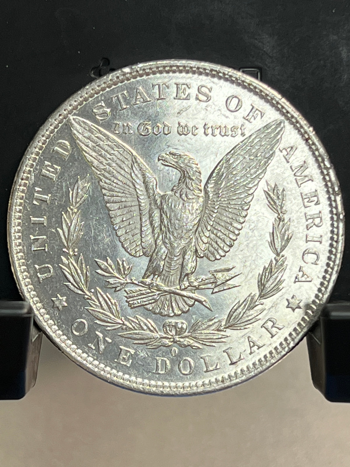 1881-S Morgan Silver Dollar About Uncirculated Mirror Proof-Like Cartwheel Luster