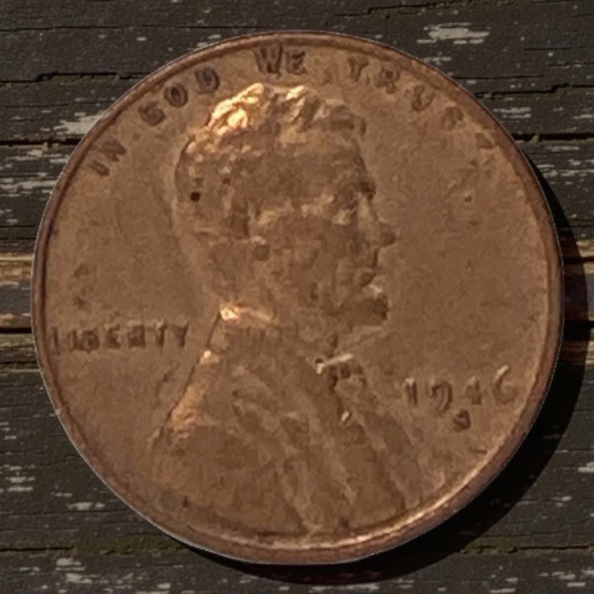 1946-S Lincoln Wheat Cent Circulated Very Fine