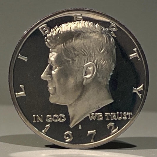 1972-S Kennedy Half Dollar Gem Brilliant Deep Cameo Proof