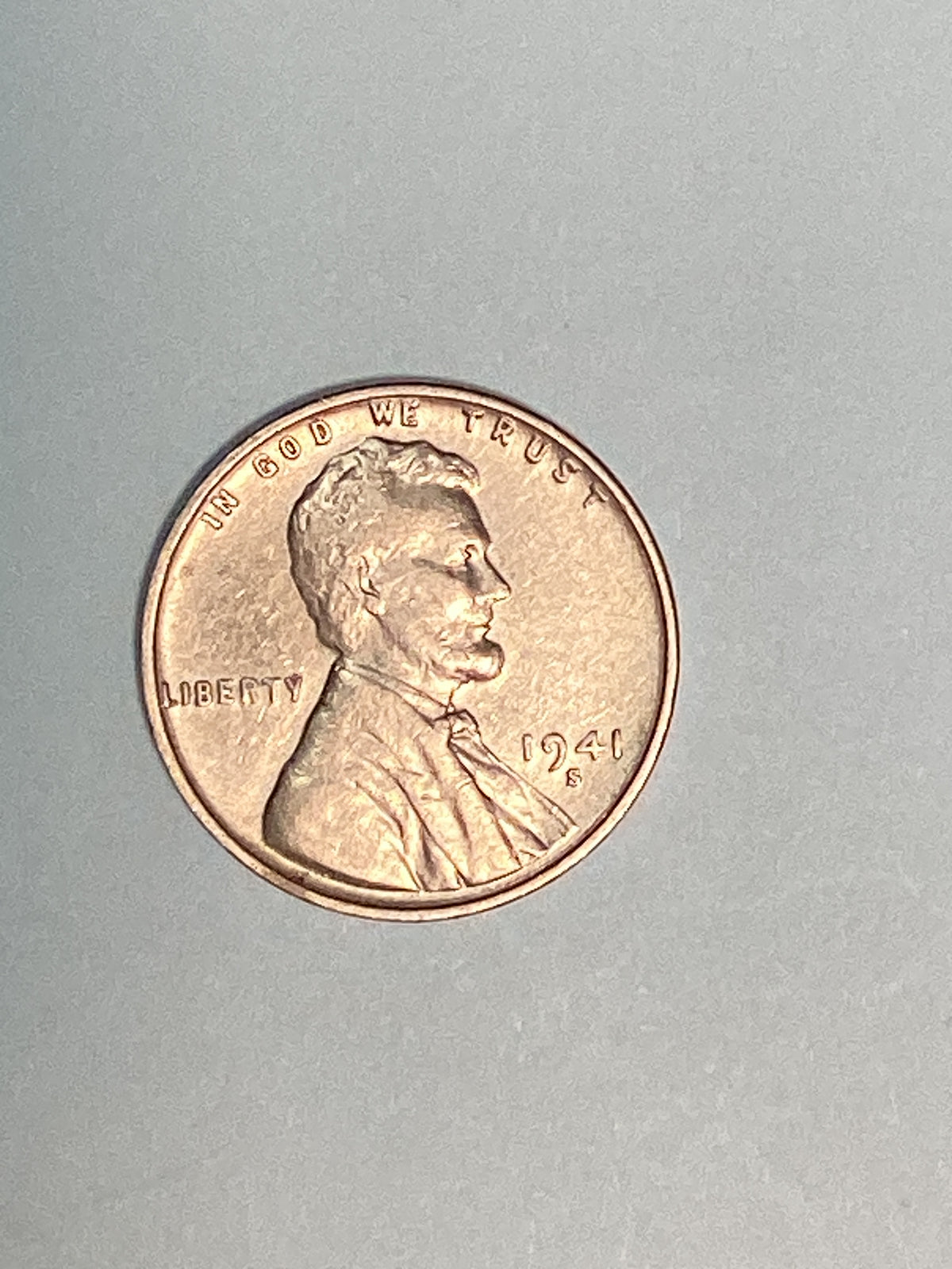 1941-S Lincoln Wheat Cent Circulated Extremely Fine