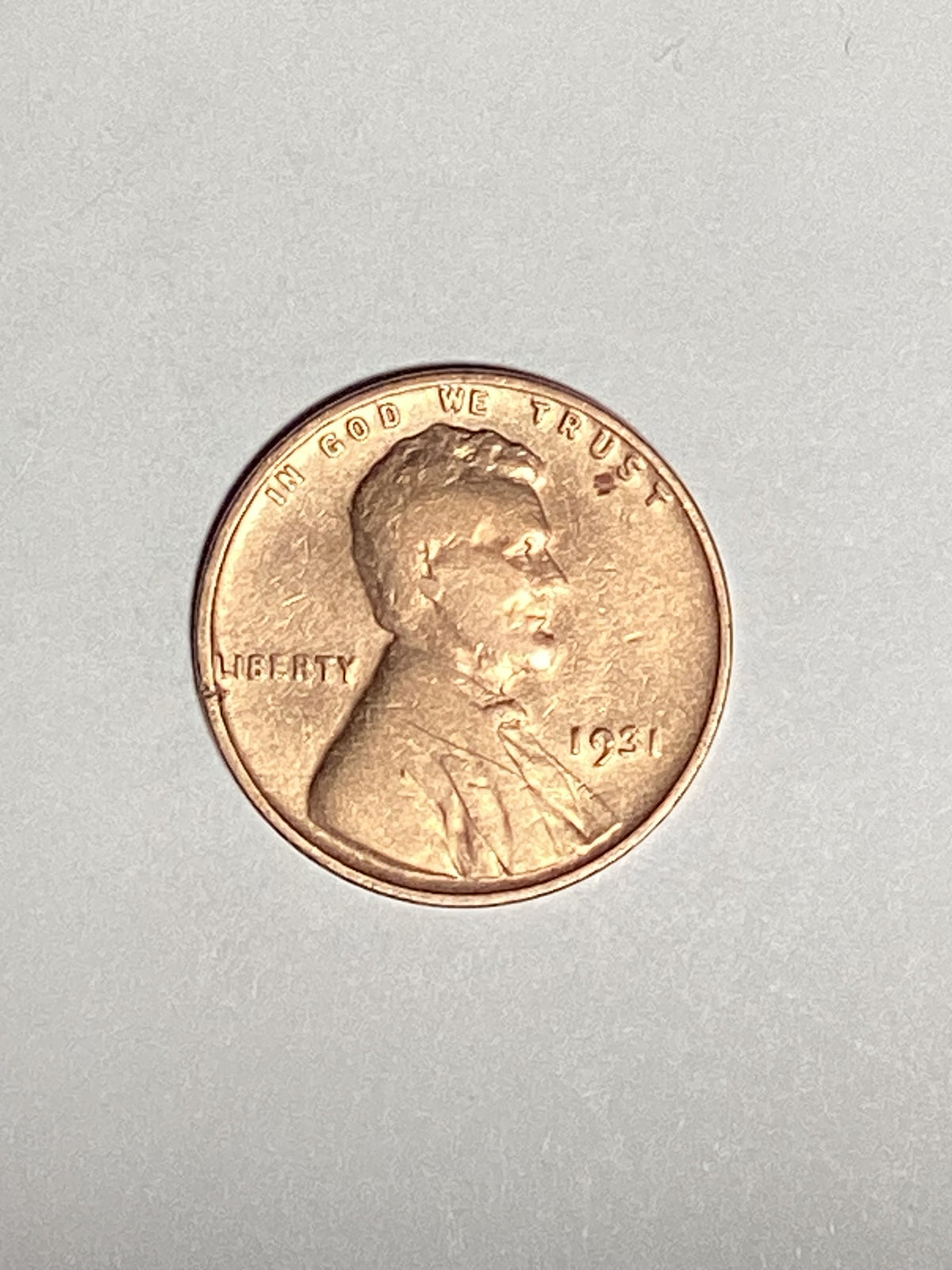 1931-P Lincoln Wheat Cent Circulated Very Fine