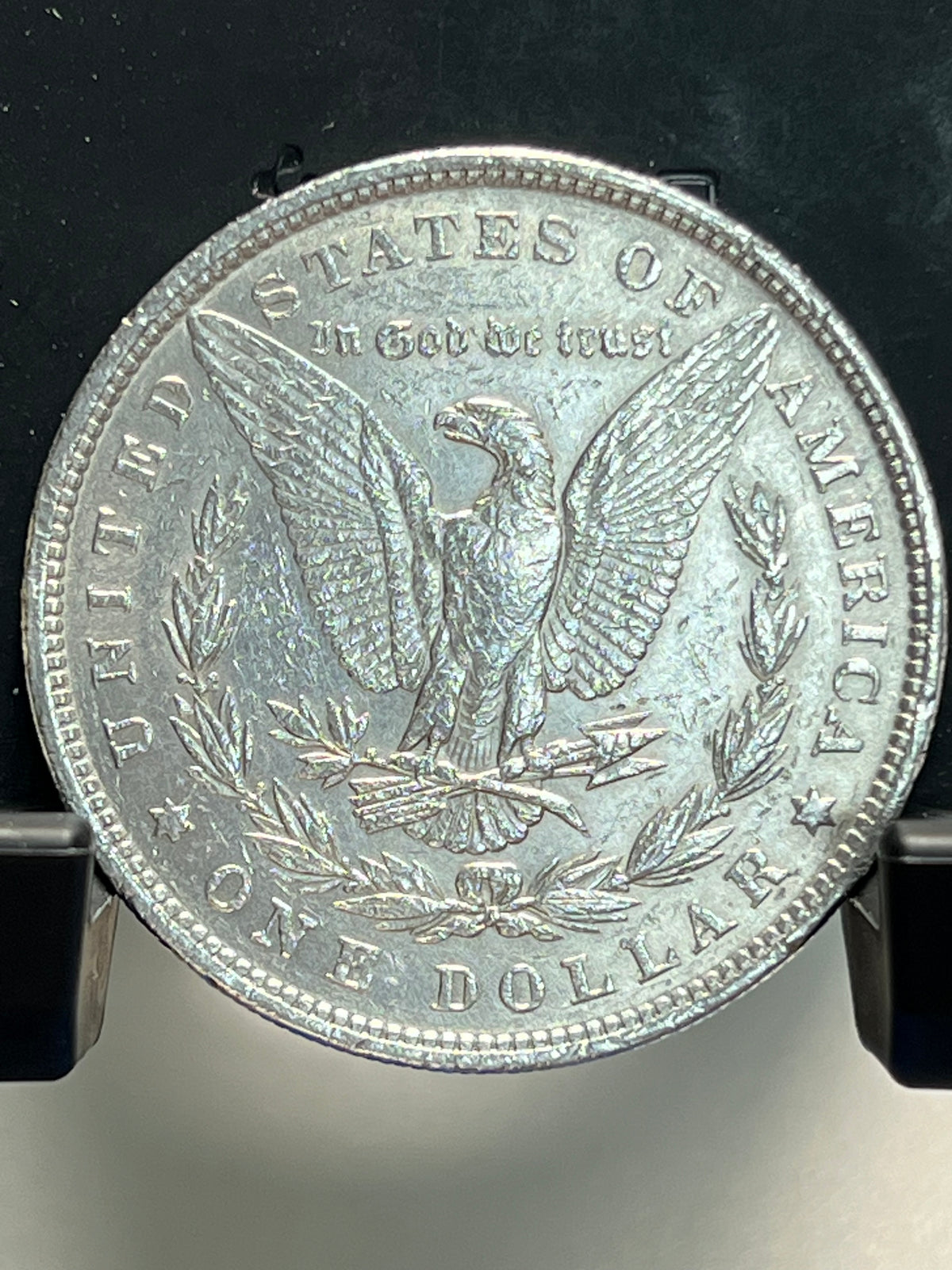1879-P Morgan Silver Dollar About Uncirculated Mirror Proof-Like Cartwheel Luster