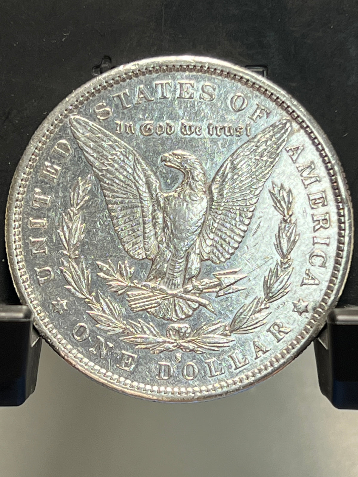 1880-S Morgan Silver Dollar Circulated Extremely Fine Mirror Proof-Like