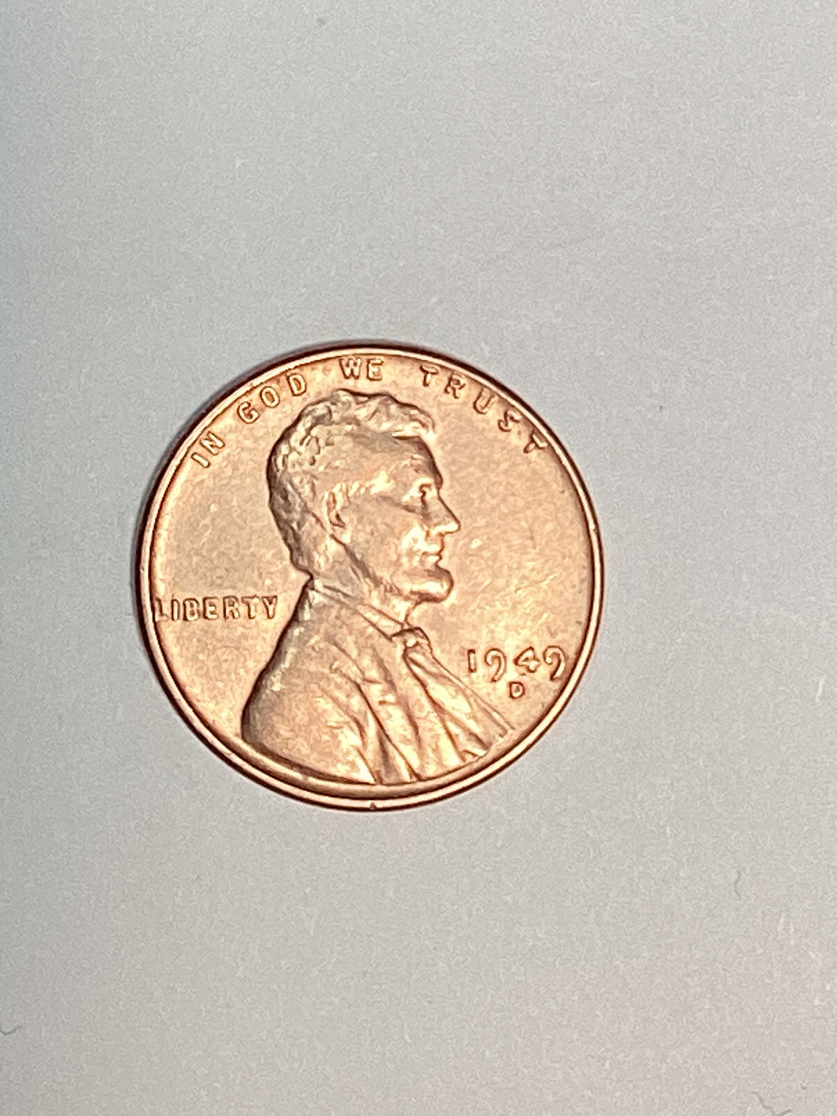 1949-D Lincoln Wheat Cent Circulated Extremely Fine