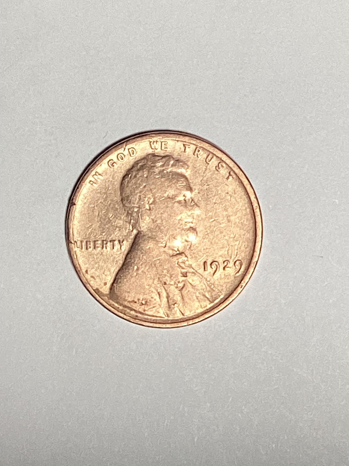 1929 Lincoln Wheat Cent Circulated Very Fine