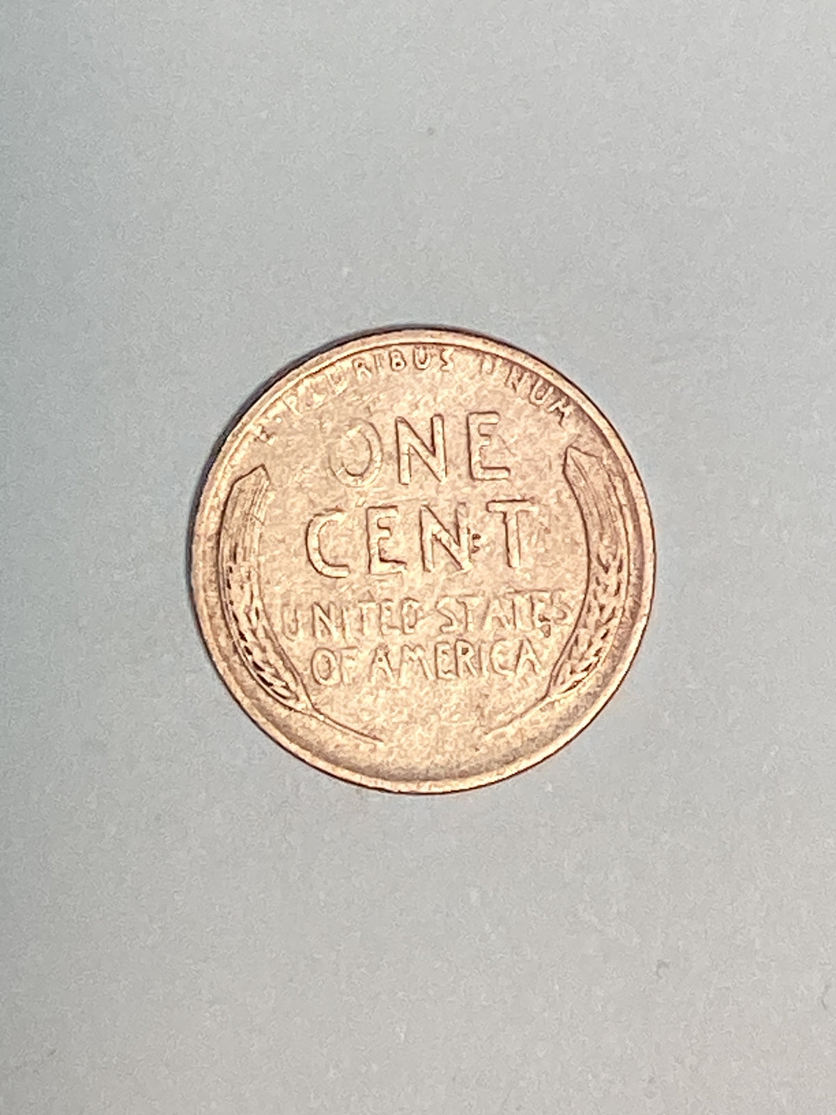1944-S Lincoln Wheat Cent WW II Circulated Extremely Fine Coin Rim Error "L" (Liberty)