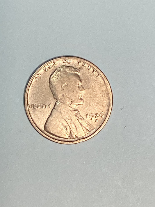 1926-D Lincoln Wheat Cent Circulated Very Fine