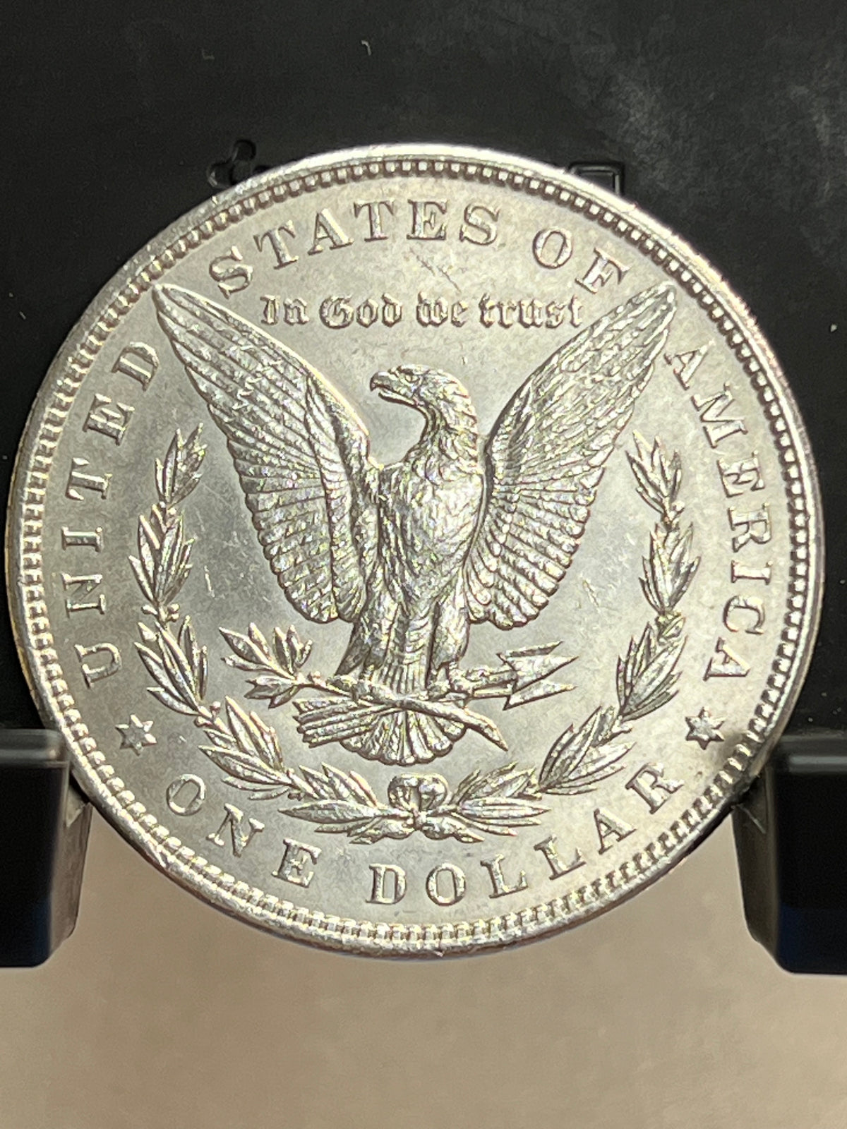 1900-P Morgan Silver Dollar About Uncirculated Mirror Proof-Like Cartwheel Luster