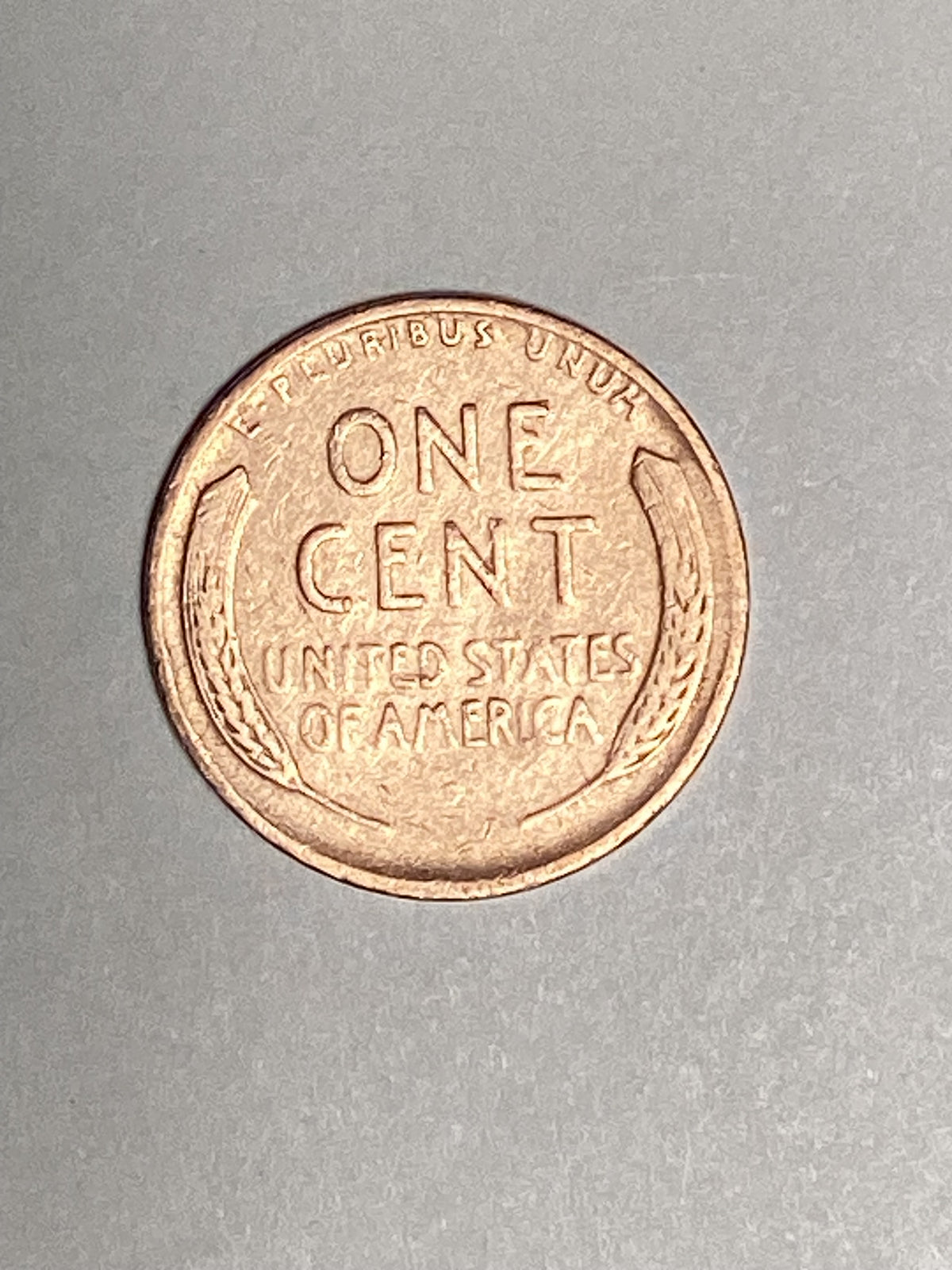 1944-S Lincoln Wheat Cent WW II Circulated Very Fine Coin Rim Error "L" (Liberty)