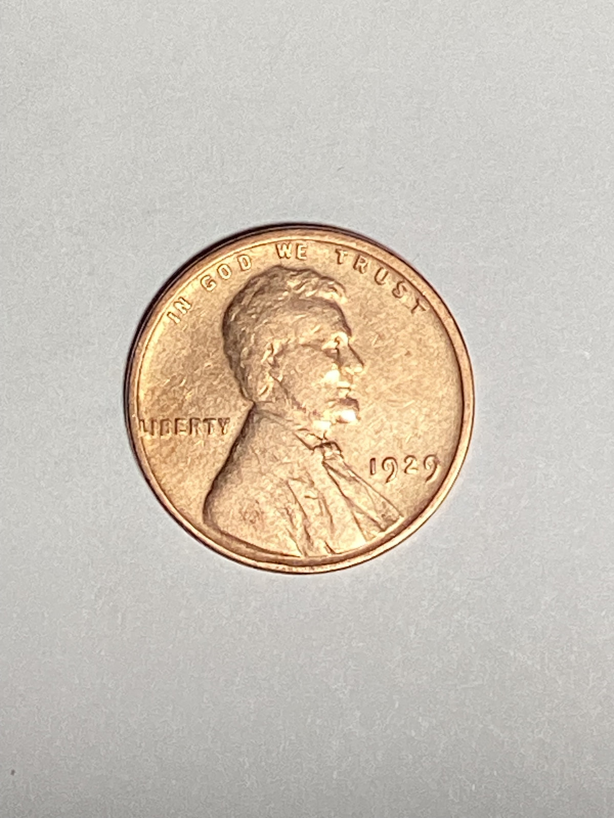 1929 Lincoln Wheat Cent Circulated Very Fine