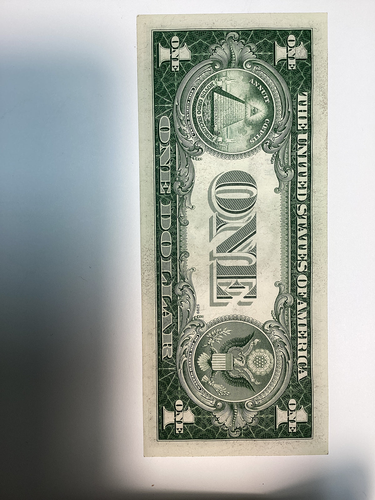 1935 Series D $1 Silver Certificate Blue Seal Gem Brilliant Uncirculated Flawless