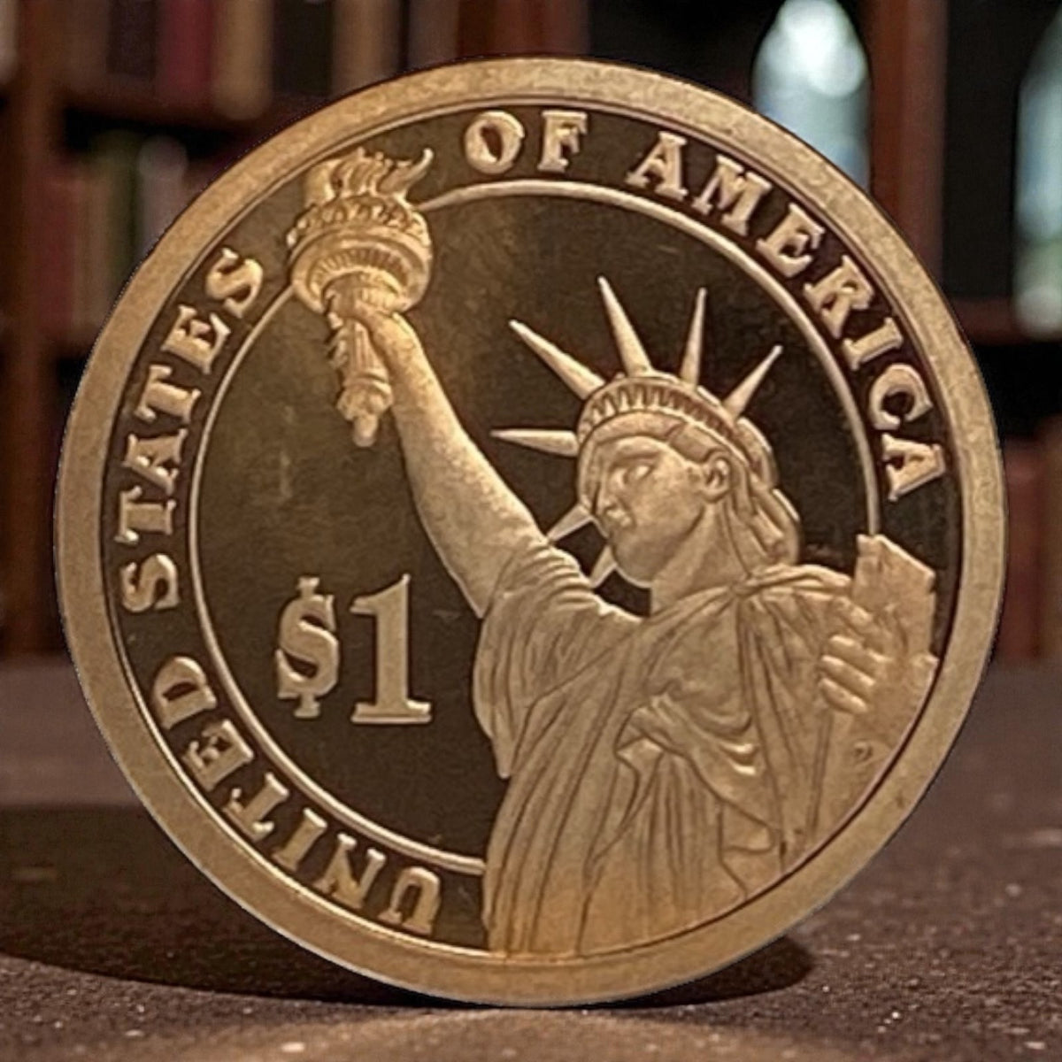 2007-S George Washington Deep Cameo Proof $1 Clad Coin